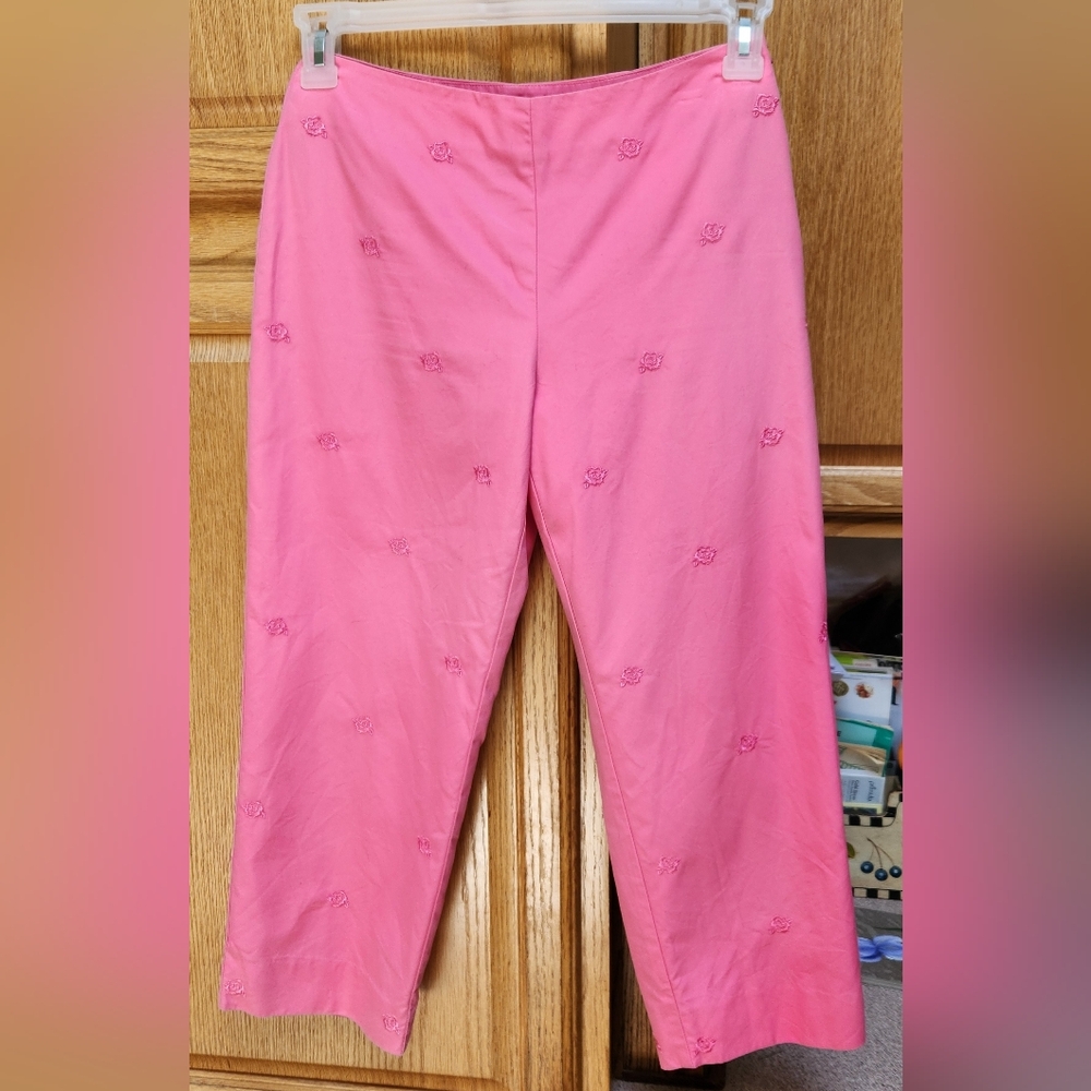Petite Sophisticate Crops Fully Lined Side Zipper Pedal Pushers